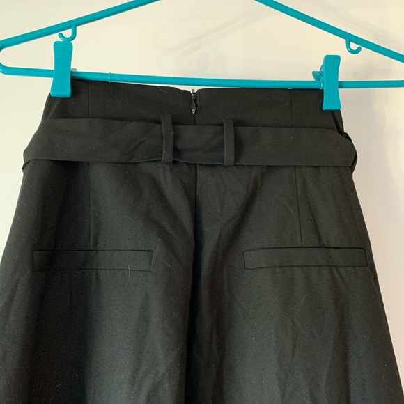 Frank & Oak wide leg front-tie pants - Picture 5 of 8